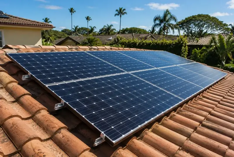 Installation de panneaux solaires à Saint-Maugan